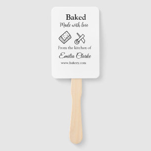 Gebacken mit Liebe Bäckerei Unternehmen hinzufügen Fächer