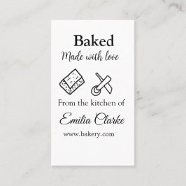 Gebacken mit Liebe Bäckerei Unternehmen hinzufügen Visitenkarte