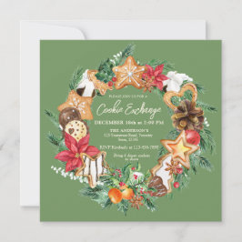 Gebacken mit Liebe Gingerbread Cookies tauschen Einladung