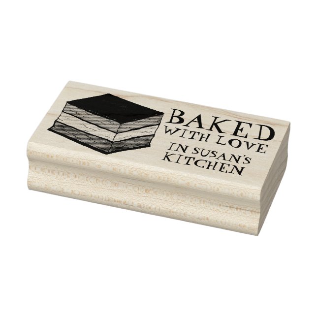 Gebacken mit Liebe Italienischer Regenbogen Sieben Gummistempel (Stempel)