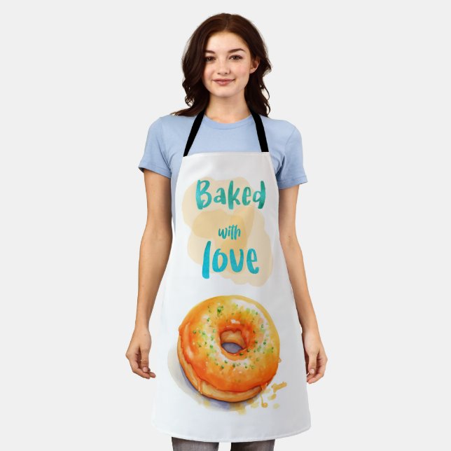 gebacken mit Liebe Schürze (Getragen)