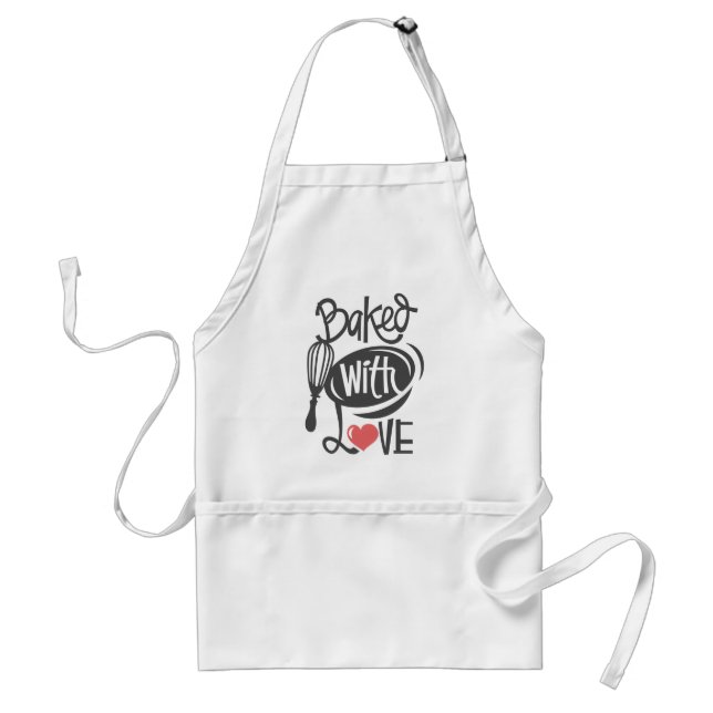 gebacken mit Liebe Schürze (Vorne)