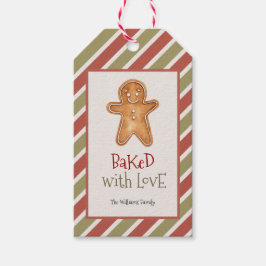 Gebacken mit Liebe Weihnachtsgeschenke Tags Geschenkanhänger