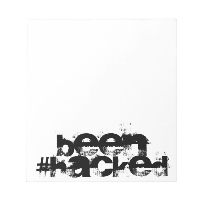 gebacken notizblock (Vorderseite)