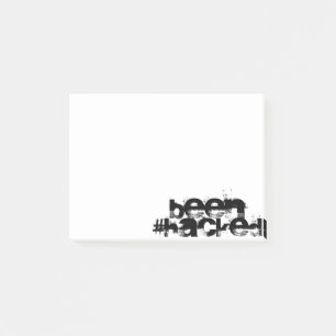 gebacken post-it klebezettel