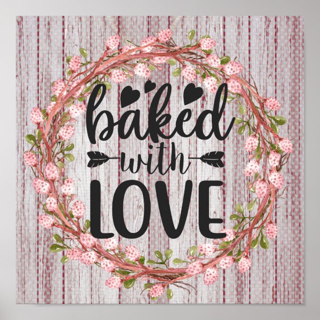 gebacken poster (Vorne)