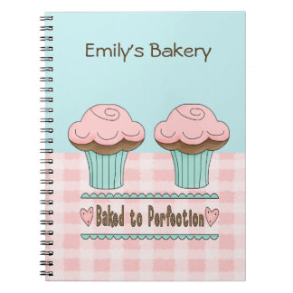 Gebacken zum Perfektions-Notizbuch Notizblock