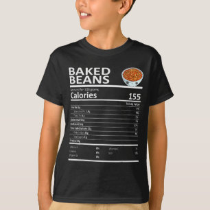 Gebackene Bohnen Nährwertangaben Thanksgiving X-ma T-Shirt