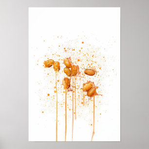 Gebackene Bohnen Poster