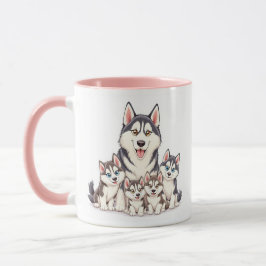 Gebackene Kissen Tasse nie aufgeben - Motivierend