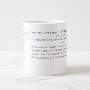Gebackene Rindfleisch-Eintopfgericht-Tasse Jumbo-Tasse