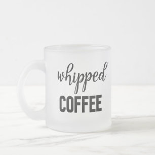 Gebackener Kaffee Mattglastasse