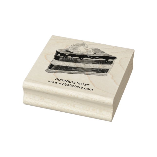Gebackenes Cream Bakery Cheesecake Gummistempel (Stempel)