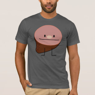 Gebackenes geräuchertes Schweinefleisch des T-Shirt