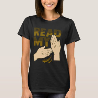 Gebärde ASL gehörlos Schwerhörigkeit Bewusstsein 1 T-Shirt