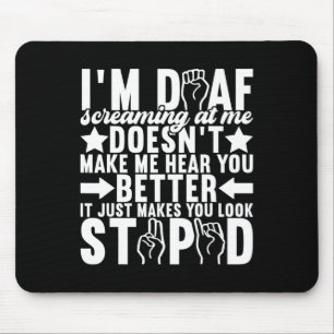 Gebärdenes Bewusstsein für die Gebärdensprache 11 Mousepad