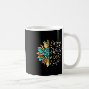Gebärdensprache, die das Leben einer stolzen, tödl Kaffeetasse
