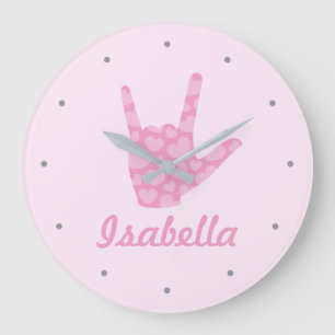 Gebärdensprache I Liebe Girls Name Uhr