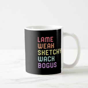 Gebärdensprache Lahm Schwach ASL Slang Tee Gehörlo Kaffeetasse