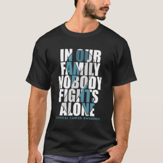 Gebärmutterhalskrebs-Aufklärungsmonat Unterstützer T-Shirt
