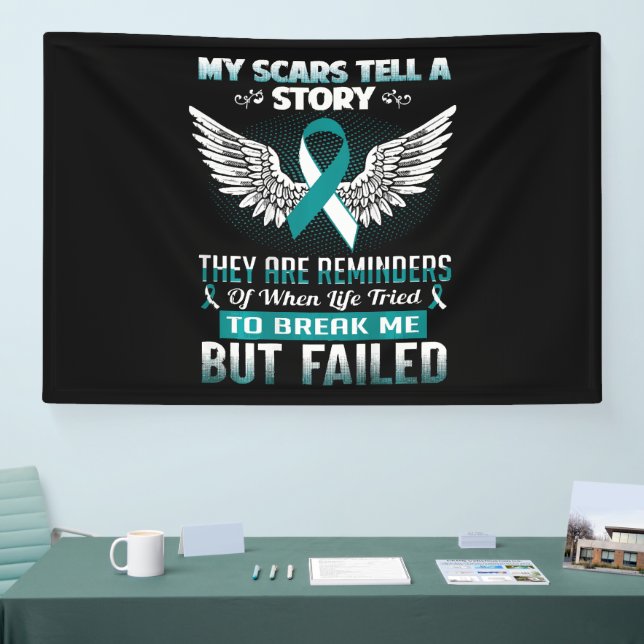 Gebärmutterhalskrebs Frauen Banner (Messe)