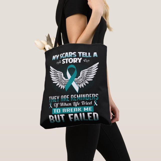 Gebärmutterhalskrebs Frauen Tasche (Von Nahem)