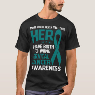 Gebärmutterhalskrebs-Shirt, Manche Menschen treffe T-Shirt