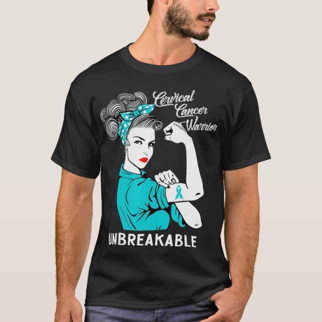 Gebärmutterhalskrebs T-Shirt (Vorderseite)