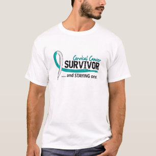 Gebärmutterkrebs des Überlebend-8 T-Shirt