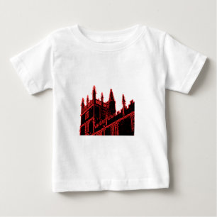 Gebäude 1986 Oxfords England windt sich Rot Baby T-shirt