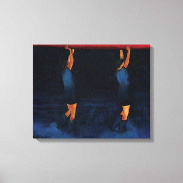 Gebäude 2010 leinwanddruck (Vorderseite)