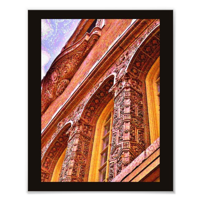 Gebäude Art Fotodruck (Vorne)