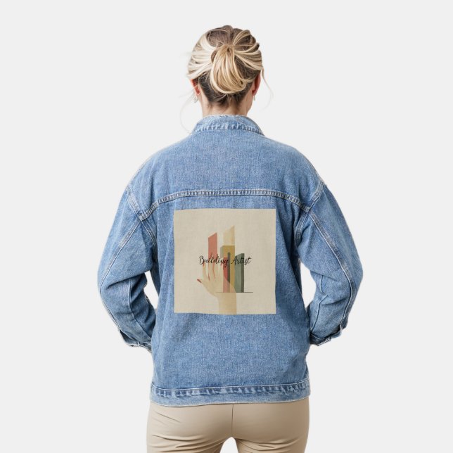Gebäude Artist Jeansjacke (Modell)