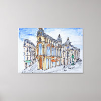 Gebäude auf der Rue Reaumur, Paris, Frankreich