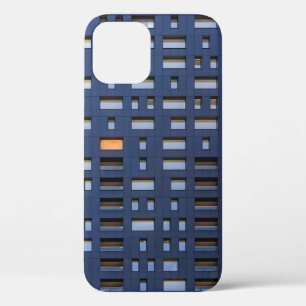 Gebäude aus blau-weißem Beton Case-Mate iPhone Hülle