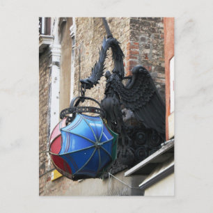 Gebäude aus Eisdrachen, Venedig, Italien Postkarte