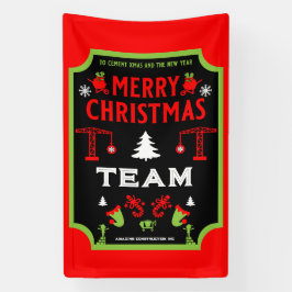 Gebäude Bau Weihnachten Banner