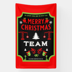 Gebäude Bau Weihnachten Banner