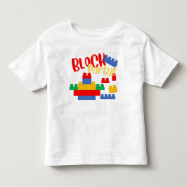 Gebäude Block Party Mega Blok Inspiriert Kleinkind T-shirt