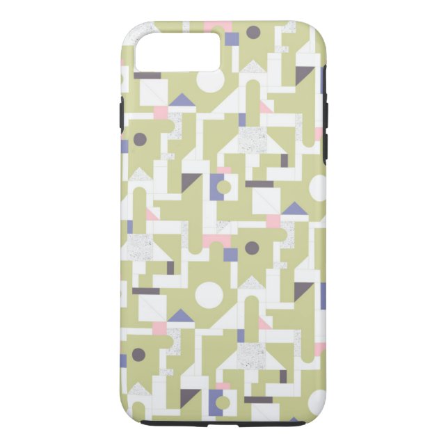 Gebäude-Blöcke Case-Mate iPhone Hülle (Rückseite)