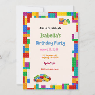 Gebäude blockiert Geburtstagsfeier Einladung