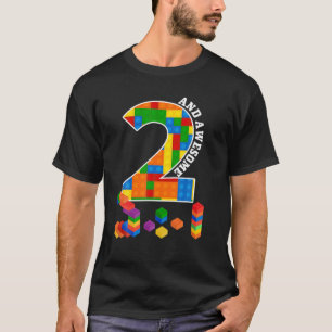 Gebäude blockiert Ziegel 2 Jahre alt Phantastisch  T-Shirt