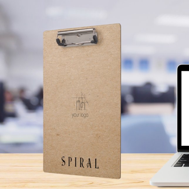 Gebäude Construction Contractor Kraft Paper Klemmbrett (Building Construction Contractor Kraft Paper Clipboard)