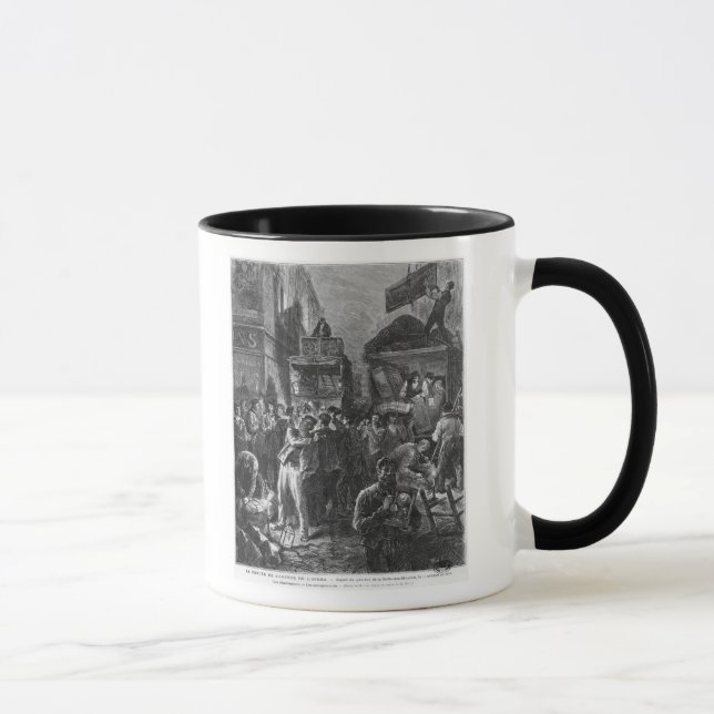 Gebäude der Allee de L'Opera Tasse (Rechts)