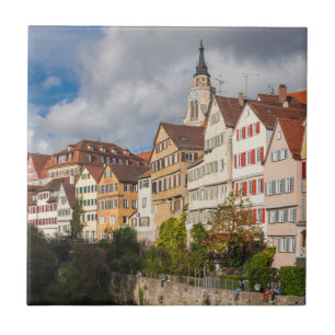 Gebäude der Altstadt  Deutschland Fliese