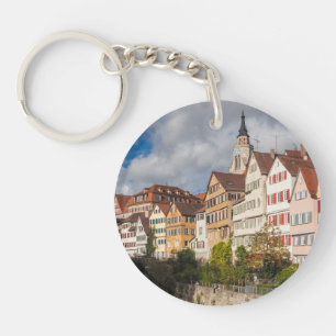 Gebäude der Altstadt Deutschland Schlüsselanhänger
