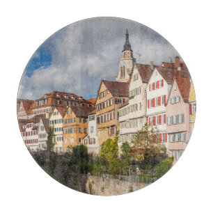 Gebäude der Altstadt  Deutschland Schneidebrett