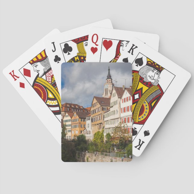 Gebäude der Altstadt | Deutschland Spielkarten (Rückseite)