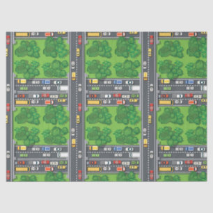 Gebäude der Baureihe 6 Seidenpapier
