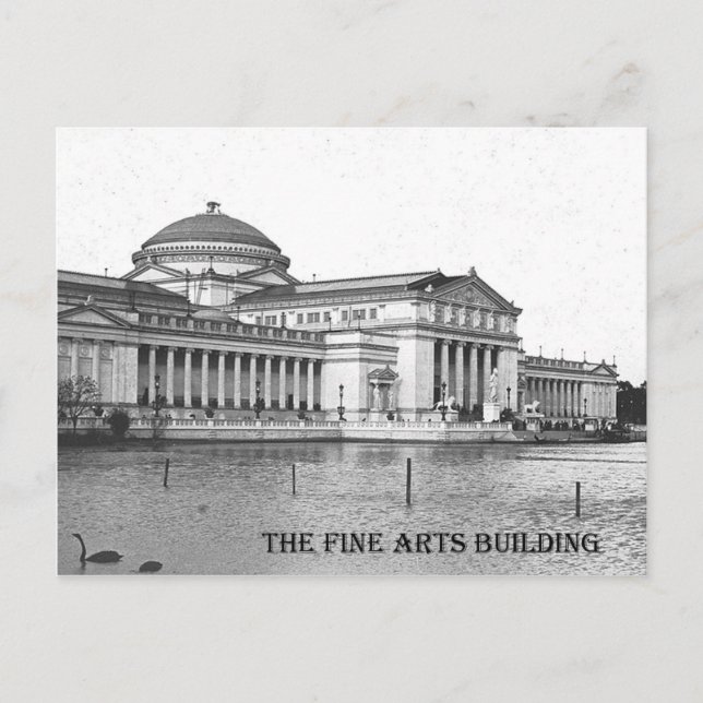 Gebäude der bildenden Künste, Ausstellung von Kolu Postkarte (Vorderseite)
